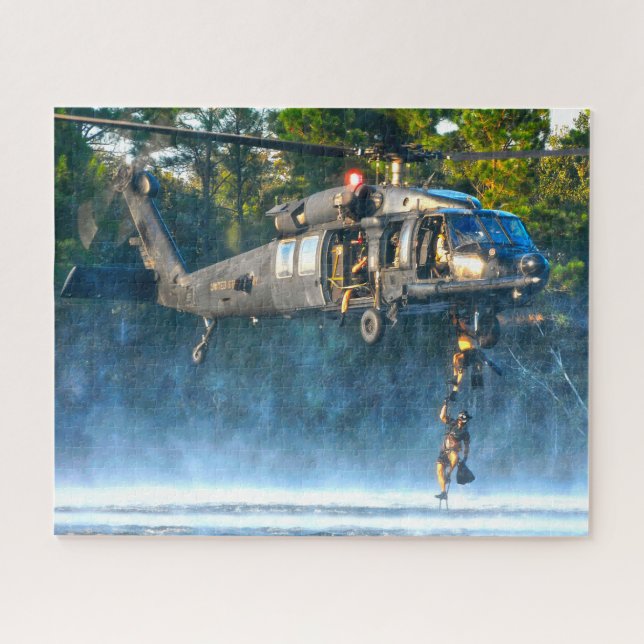 Puzzle MH-60M BLACK HAWK (16 x 20 POUCES) (Horizontal)