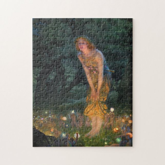 Puzzle Mi-été Eve c. 1908 par Edward Robert Hughes (Vertical)