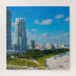 Puzzle Miami Beach  Florida<br><div class="desc">We love Miami Beach Florida Jigsaws. These Jigsaws are made of sturdy cardboard and mounted on chipboard, these puzzles are printed in vivid and full colour. For hours of puzzle enjoyment, give a custom puzzle as a gift today! Size: (676pieces). Includes beautiful gift box with puzzle image printed on lid....</div>
