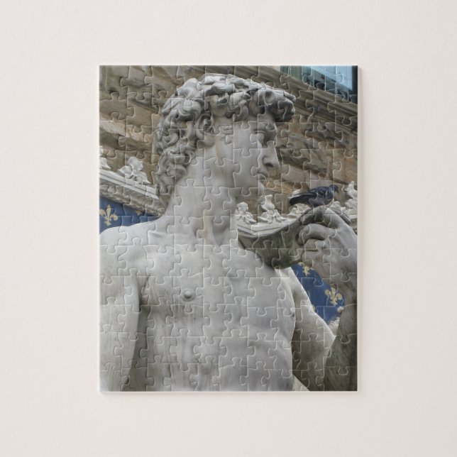 Puzzle Michel-Ange, la statue de David en Italie (Vertical)