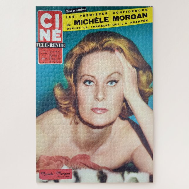 Puzzle Michelle Morga*, Revue de couverture. (Vertical)