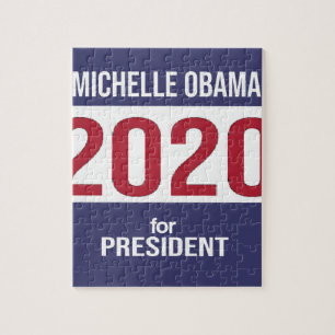 Puzzle Michelle Obama pour l'élection du président 2020