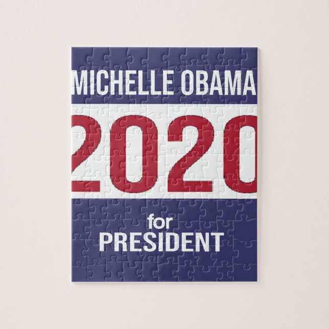 Puzzle Michelle Obama pour l'élection du président 2020 (Vertical)