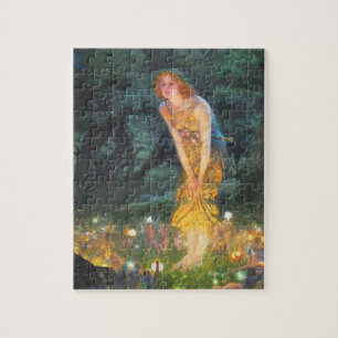 Puzzle Midsummer Eve (1908) par Edward Robert Hughes