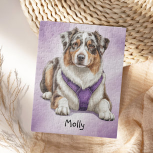 Puzzle Mignon Berger Australien Personnalisé