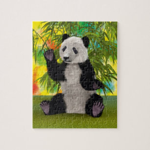 Puzzle Mignon Ours Panda Kawaii Amoureux des Animaux Cade