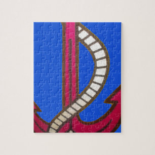 Puzzle mignon Retro Vintage Navy Achor.jpg