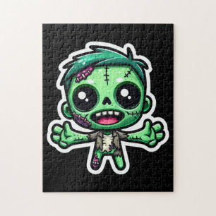 Puzzle Mignonne, drôle de zombie