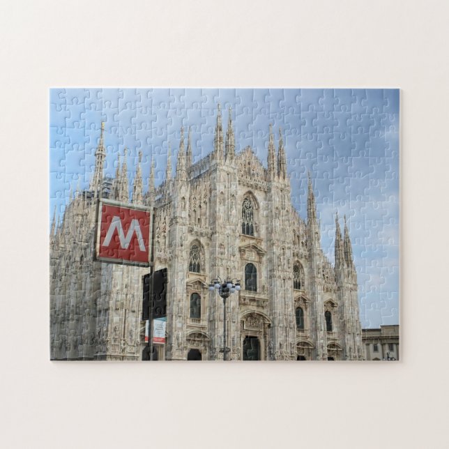 Puzzle Milan, Italie - Le Duomo - 11x14 - 252 pcs. (Horizontal)
