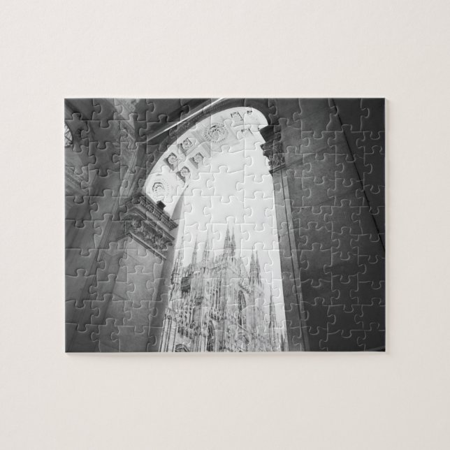 Puzzle Milano Italie, Galleria Vue sur le Duomo (Horizontal)