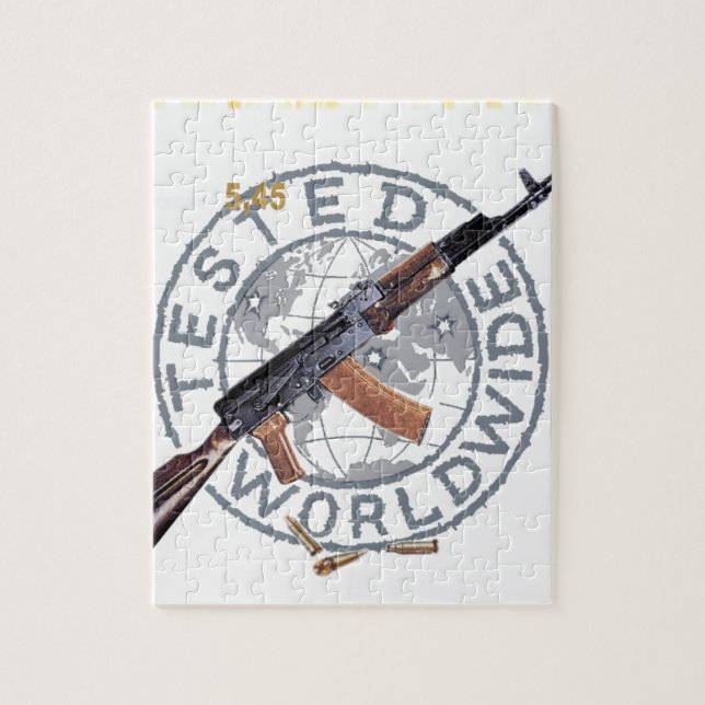 PUZZLE MILITAIRES RUSSES RARES D'ARME À FEU DE (Vertical)