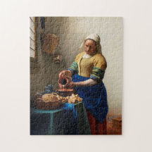 Milkmaid / Cuisine domestique - Johannes Vermeer
