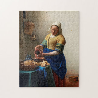 Puzzle Milkmaid Kitchen Maid par Johannes Vermeer