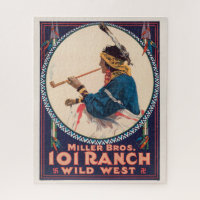Miller Bros 101 Ranch, Poster du Wild West Circus