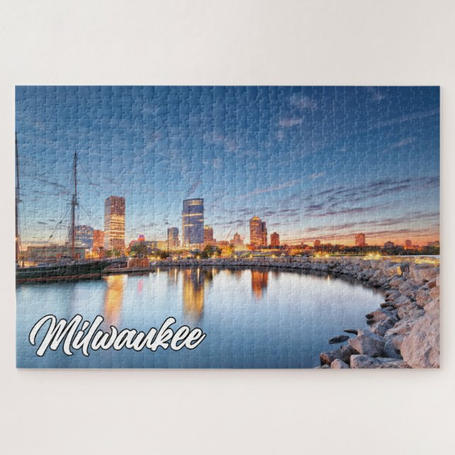 Puzzle Milwaukee, Wisconsin, USA (Horizontal)