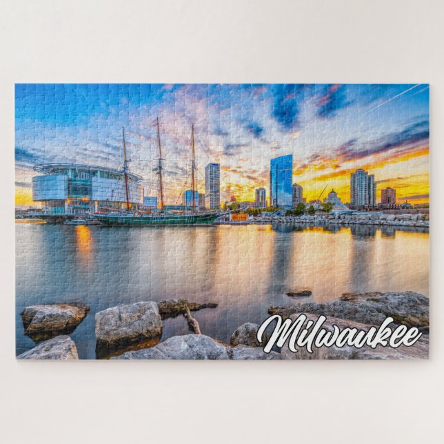 Puzzle Milwaukee, Wisconsin, USA (Horizontal)