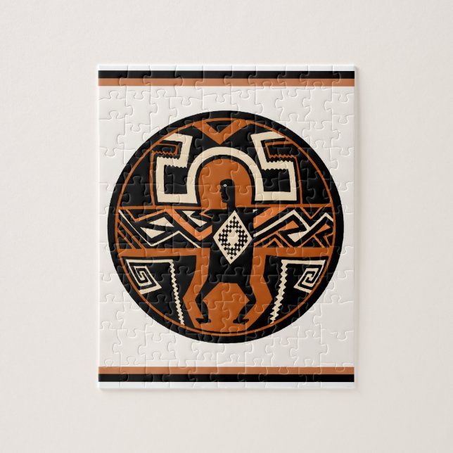 Puzzle Mimbres Warrior (Vertical)