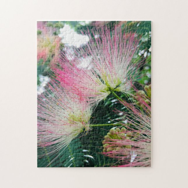 Puzzle Mimosa Tree Flower (Vertical)