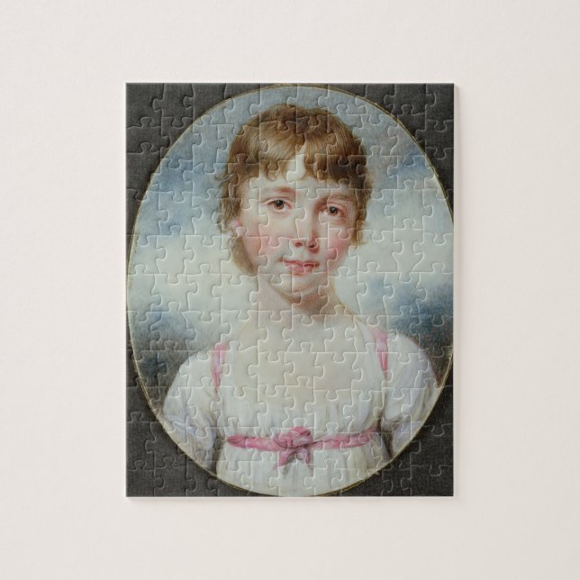 Puzzle Miniature d'une jeune fille (Vertical)