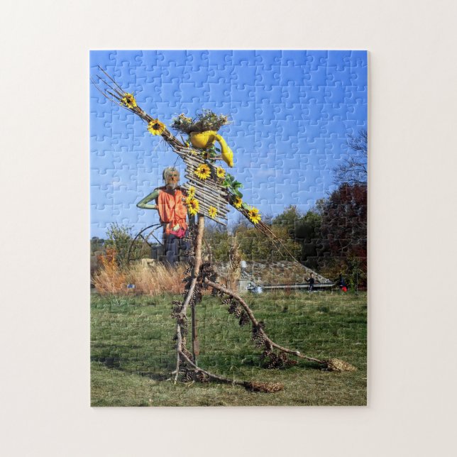 Puzzle Minnesota Scarecrow (Vertical)