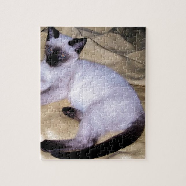 Puzzle Minou mignon d'animal familier animal d'art de (Vertical)
