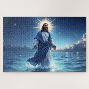 Puzzle Miracle de Jésus Christ paix spirituelle de l'océa