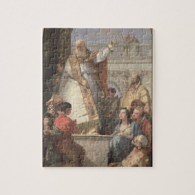 Puzzle Miracle de St Patrick, c.1746 (huile sur la toile) (Vertical)