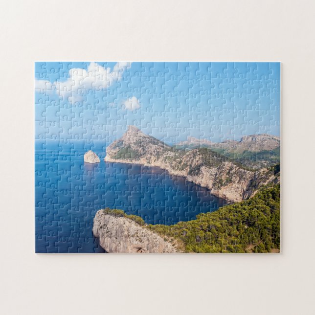 Puzzle Mirador es Colomer en Casquette de Formentor - Mal (Horizontal)