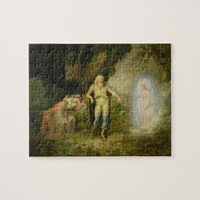 Puzzle Miranda, Prospero et Ariel, "de la tempête" par (Horizontal)