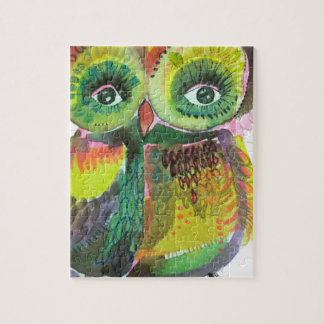 Puzzle Miroiter le hibou de Woot de foulque maroule