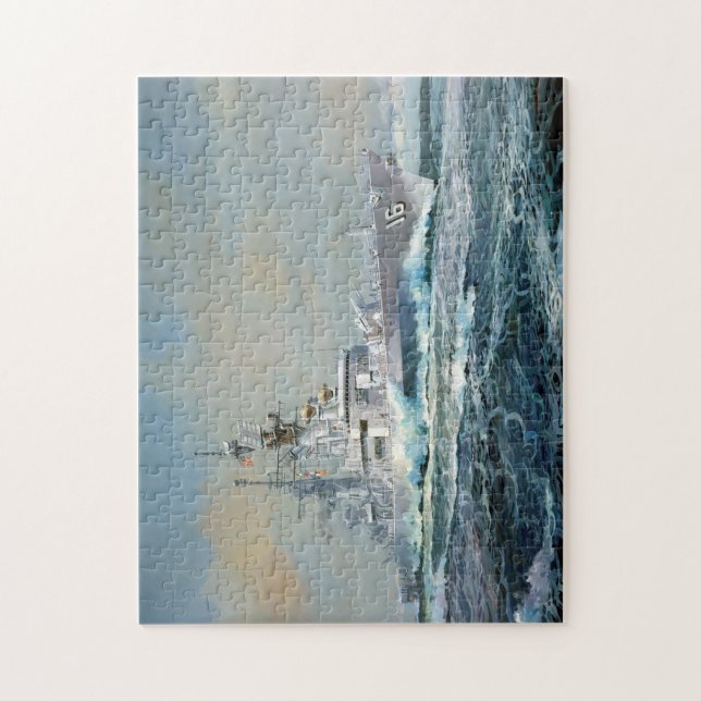 Puzzle Missile Cruiser guidé USS Leahy (CG 16) (Vertical)