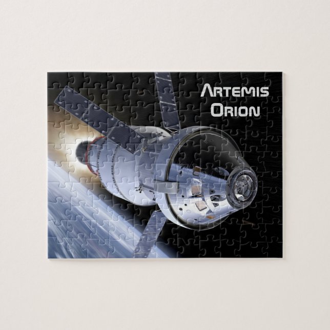 Puzzle Mission Artemis Orion SLS Moon (Horizontal)