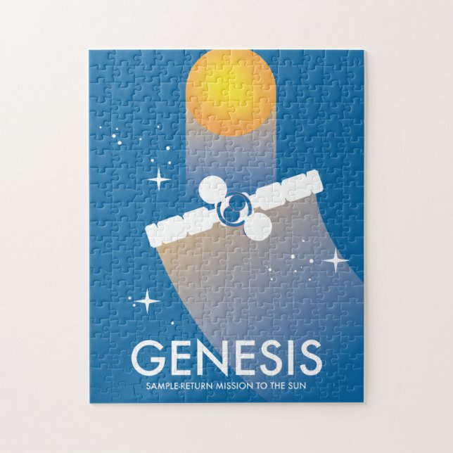 Puzzle Mission de retour d'échantillon Genesis art spatia (Vertical)