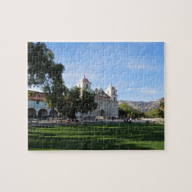 Puzzle Mission de Santa Barbara, la Californie (Horizontal)