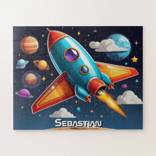 Puzzle Mission Rocket Adventure personnalisée