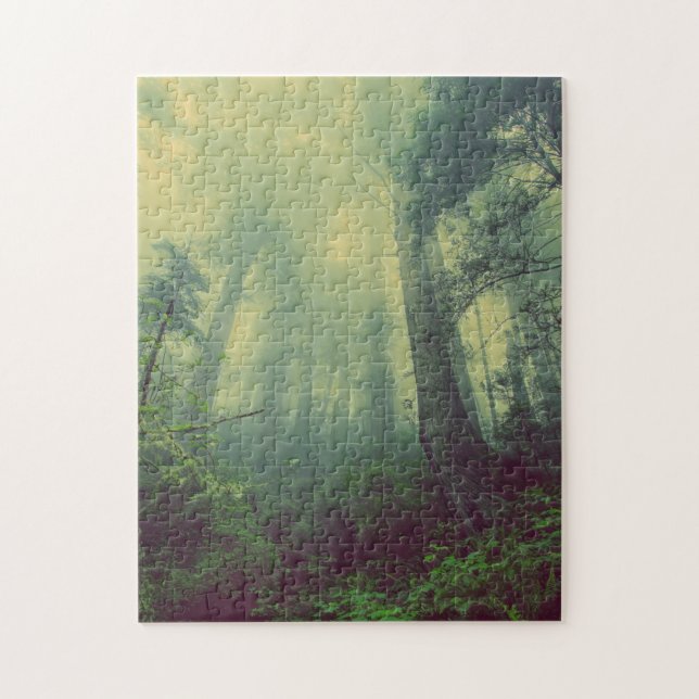 Puzzle Misty Forest (Vertical)