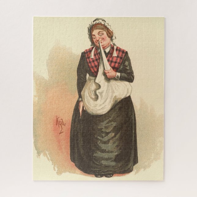 Puzzle Mme Bardell par Kyd - Dickens' The Pickwick Papers (Vertical)