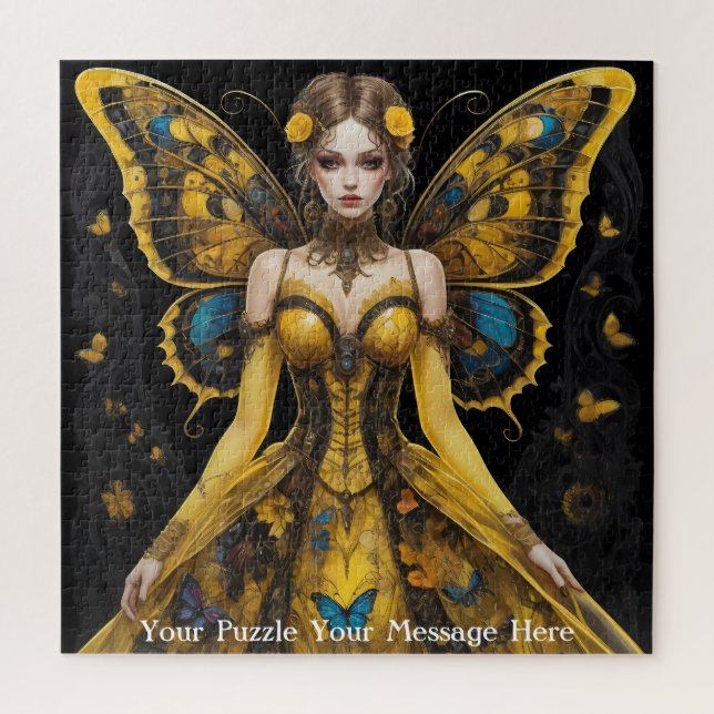 Puzzle Mode Imaginaire Robe Papillon (Vertical)