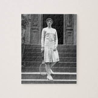 Puzzle Mode vintage du tennis des femmes des années 1920