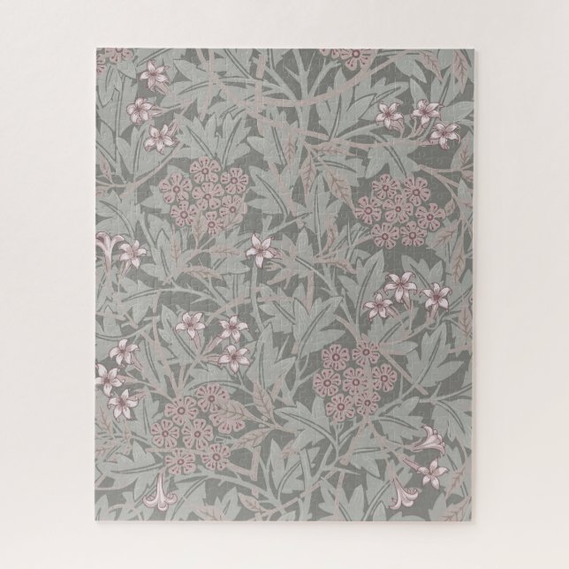 Puzzle Modèle de fleur de jasmin de William Morris (Vertical)