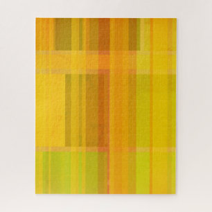 Puzzle Moderne Abstrait Couleurs Citronnées Colorées