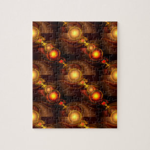 Puzzle Moderne Bohème Élégant Motif Artistique Abstrait D