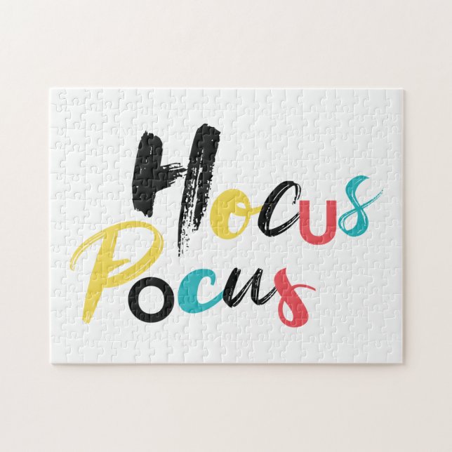 Puzzle Moderne, coloré, amusant, cool, tendance Hocus Poc (Horizontal)