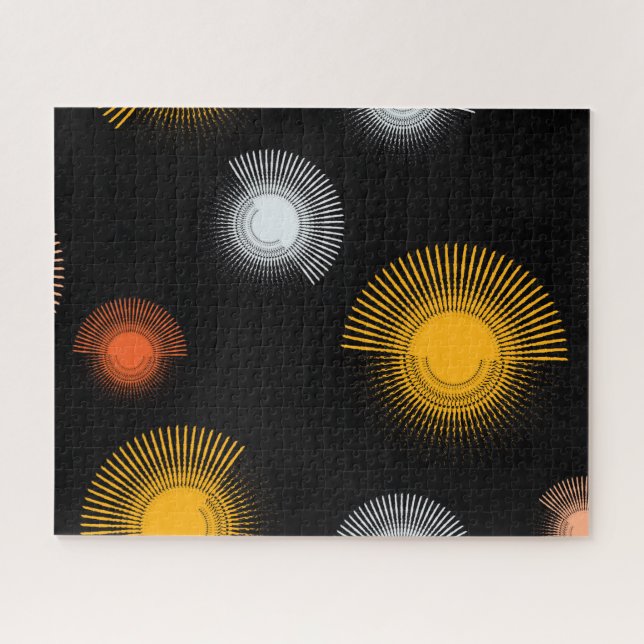 Puzzle Moderne, Cool, unique, tendance, touches urbaines (Horizontal)