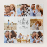 Puzzle moderne minimaliste plus joyeux Noël multi photo c<br><div class="desc">Joyeux Noël rustique multi photo cadeau de vacances. cadeau parfait pour la famille ou les amis,  customisez avec vos photos de famille pour marquer la saison festive</div>