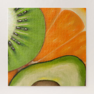 Puzzle moderne plein de fruits