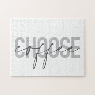 Puzzle Moderne, simple, cool, design urbain Choisir Café