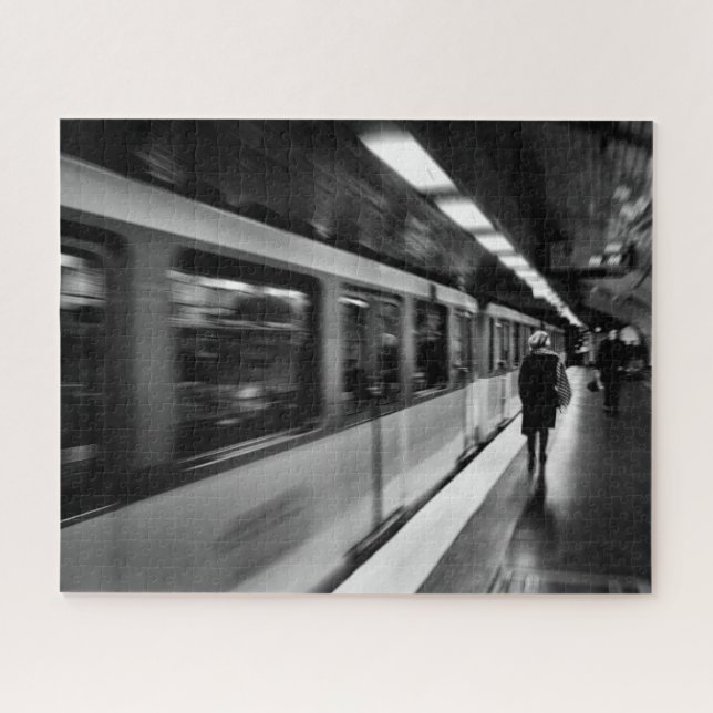 Puzzle Moderne, vie urbaine parisienne (Horizontal)