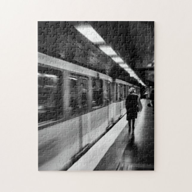 Puzzle Moderne, vie urbaine parisienne (Vertical)