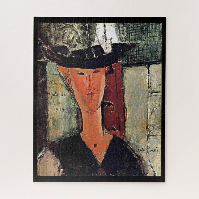 Puzzle Modigliani - Madame Pompadour portrait (Vertical)